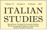 ‘Transnational Youth’, Special Issue of Italian Studies (79.1), is now online!