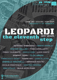 Conference: Leopardi Day 2025 (Warwick 26 June)
